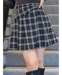 U.S. POLO ASSN.別注アシメプリーツスカパン