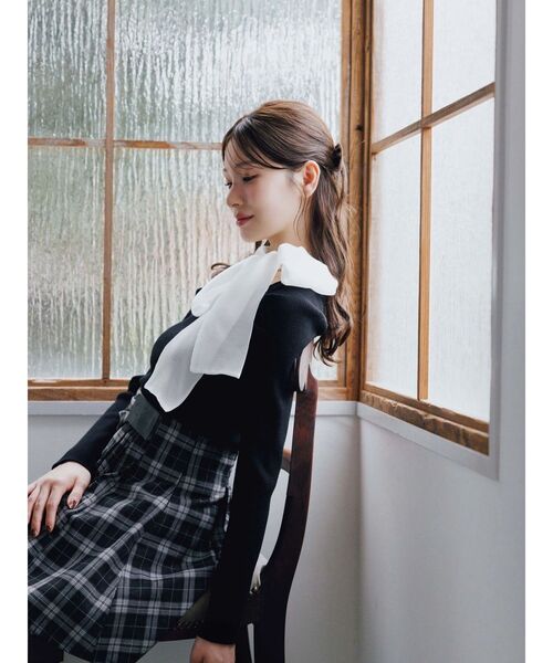 MERCURYDUO U.S. POLO ASSN.別注アシメプリーツスカパン セール】U.S. POLO ASSN.別注アシメプリーツスカパン（スカート