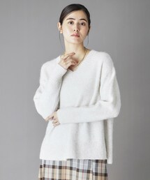 DRESSTERIOR | 【CLASSY.12月号掲載】アルパカブレンドVネックニット(ニット/セーター)