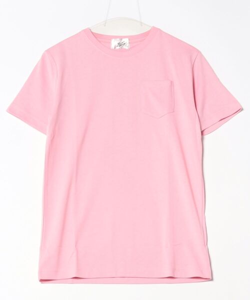 ARCHIVER(アーカイバ)の「【RES】無地半袖ポケット付きクルーネックTシャツ(Tシャツ/カットソー・レディース・イエロー系その他/カーキ/ピンク/ブラック/ピンク系その他/グレー/ネイビー・LARGE/MEDIUM/X-LARGE)」の8枚目の写真