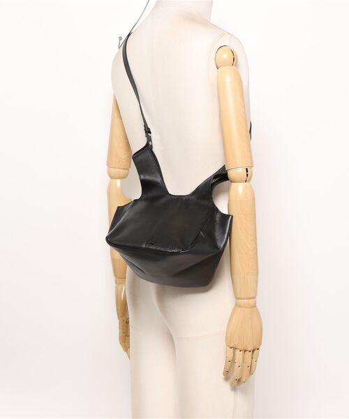ONE.(ワンドット)の「【ONE./ワンドット】Leather 2-Way Shoulder & Hand Bag / 撥水レザー / ONE-010(ハンドバッグ・レディース・ブラック・FREE)」の9枚目の写真