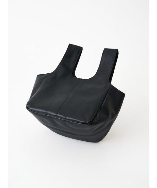 ONE.(ワンドット)の「【ONE./ワンドット】Leather 2-Way Shoulder & Hand Bag / 撥水レザー / ONE-010(ハンドバッグ・レディース・ブラック・FREE)」の7枚目の写真