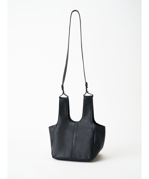 ONE.(ワンドット)の「【ONE./ワンドット】Leather 2-Way Shoulder & Hand Bag / 撥水レザー / ONE-010(ハンドバッグ・レディース・ブラック・FREE)」の6枚目の写真