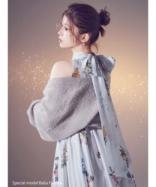 セール】Sustainableフラワーモチーフワンピース×ボレロセット