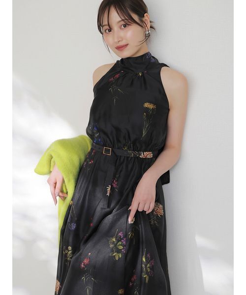 セール】Sustainableフラワーモチーフワンピース×ボレロセット