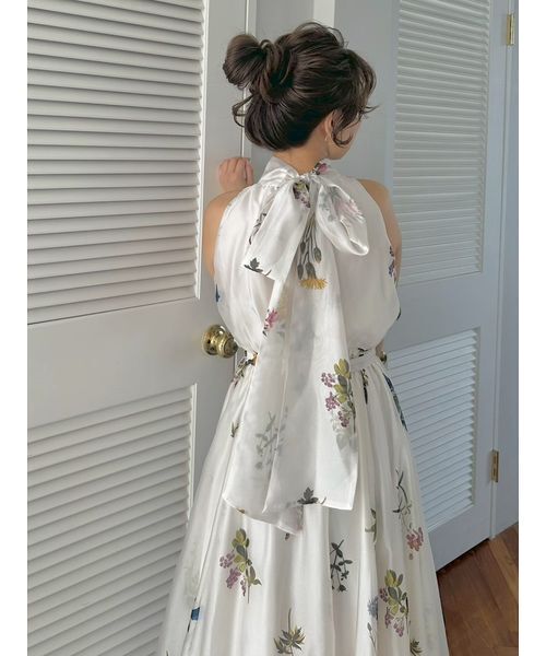 セール】Sustainableフラワーモチーフワンピース×ボレロセット