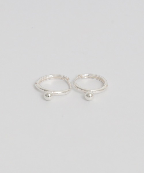 for/c(フォーシー)の「選べるリングピアス【サスティナブル】(ピアス(両耳用)・レディース・B/A/F/E/D/C・FREE)」の2枚目の写真