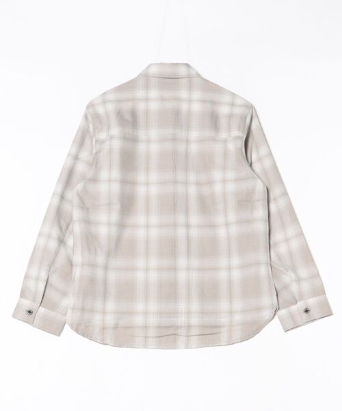 Eddie Bauer(エディーバウアー)の「プレイド ツイル 長袖シャツ(シャツ/ブラウス・レディース・ダークグリーン/ブラック/ライトグレー・M/S/XL/L)」の6枚目の写真