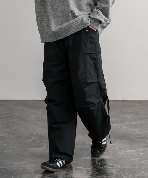 Audience（オーディエンス）の「Audience オーディエンス  60/40クロス裏フリースM-65カーゴイージーパンツ AUD3650（カーゴパンツ・メンズ・グレー/ブラック/ネイビー・M/L）」の4枚目の写真