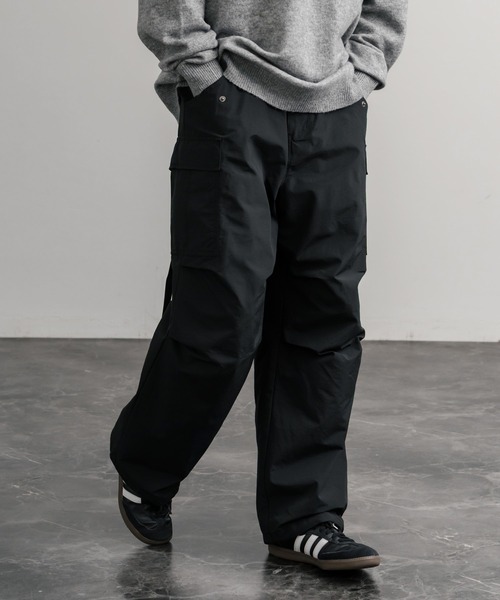 Audience（オーディエンス）の「Audience オーディエンス  60/40クロス裏フリースM-65カーゴイージーパンツ AUD3650（カーゴパンツ・メンズ・グレー/ブラック/ネイビー・M/L）」の5枚目の写真