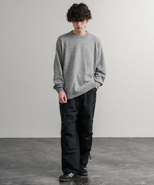 Audience（オーディエンス）の「Audience オーディエンス  60/40クロス裏フリースM-65カーゴイージーパンツ AUD3650（カーゴパンツ・メンズ・グレー/ブラック/ネイビー・M/L）」の7枚目の写真