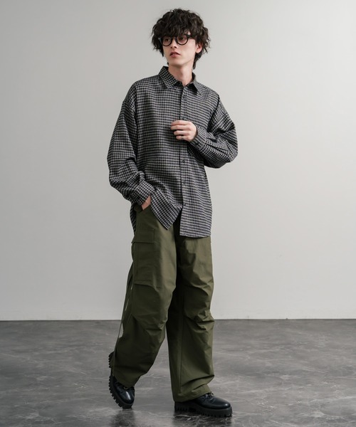 Audience（オーディエンス）の「Audience オーディエンス  60/40クロス裏フリースM-65カーゴイージーパンツ AUD3650（カーゴパンツ・メンズ・グレー/ブラック/ネイビー・M/L）」の16枚目の写真