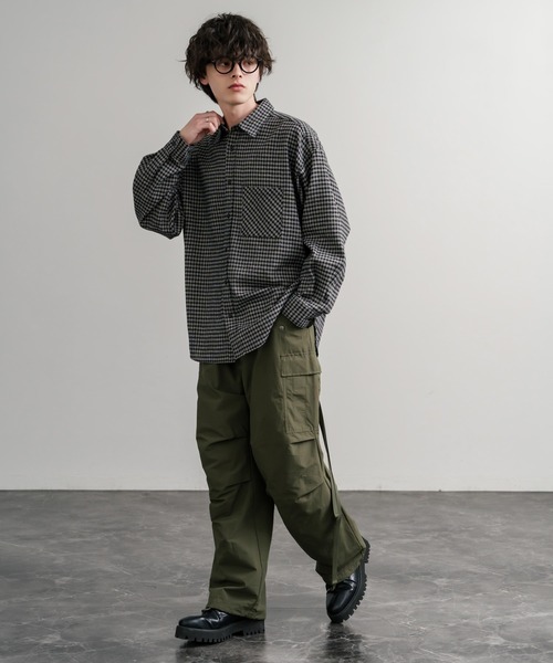 Audience（オーディエンス）の「Audience オーディエンス  60/40クロス裏フリースM-65カーゴイージーパンツ AUD3650（カーゴパンツ・メンズ・グレー/ブラック/ネイビー・M/L）」の17枚目の写真