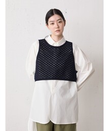 MidiUmi 2WAYショートニットベスト