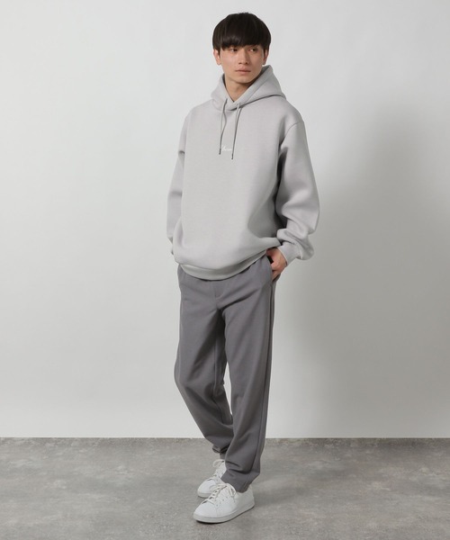 LAKOLE（ラコレ）の「バックプリントダンボールプルオーバーパーカー / 604004（パーカー・メンズ・ホワイト/ライトグレー/ブラック/チャコール/ピンク・X-LARGE/LARGE/MEDIUM）」の8枚目の写真