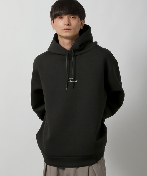 LAKOLE（ラコレ）の「バックプリントダンボールプルオーバーパーカー / 604004（パーカー・メンズ・ホワイト/ライトグレー/ブラック/チャコール/ピンク・X-LARGE/LARGE/MEDIUM）」の7枚目の写真