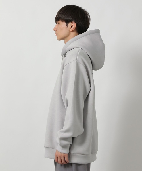 LAKOLE（ラコレ）の「バックプリントダンボールプルオーバーパーカー / 604004（パーカー・メンズ・ホワイト/ライトグレー/ブラック/チャコール/ピンク・X-LARGE/LARGE/MEDIUM）」の12枚目の写真