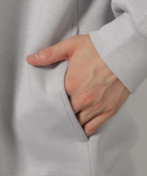 LAKOLE（ラコレ）の「バックプリントダンボールプルオーバーパーカー / 604004（パーカー・メンズ・ホワイト/ライトグレー/ブラック/チャコール/ピンク・X-LARGE/LARGE/MEDIUM）」の17枚目の写真