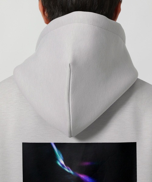 LAKOLE（ラコレ）の「バックプリントダンボールプルオーバーパーカー / 604004（パーカー・メンズ・ホワイト/ライトグレー/ブラック/チャコール/ピンク・X-LARGE/LARGE/MEDIUM）」の18枚目の写真