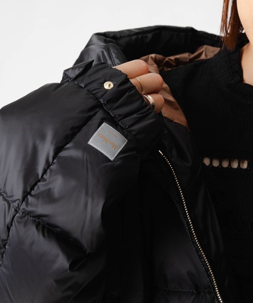 Max Mara(マックスマーラ)の「MAX MARA THE CUBE FELICE マックスマーラ ザ・キューブ フェリーチェ ダウンジャケット(ダウンジャケット/コート・レディース・ブラック・38/40/42/36)」の5枚目の写真