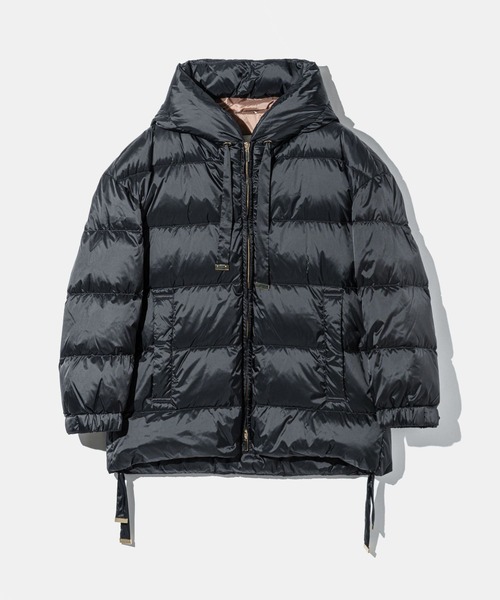 Max Mara(マックスマーラ)の「MAX MARA THE CUBE FELICE マックスマーラ ザ・キューブ フェリーチェ ダウンジャケット(ダウンジャケット/コート・レディース・ブラック・38/40/42/36)」の6枚目の写真