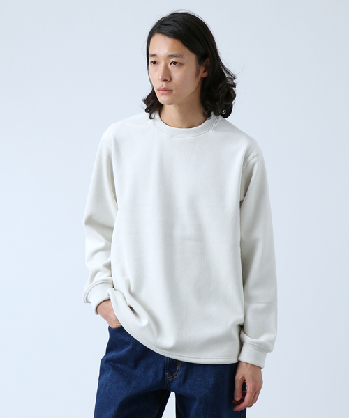 B.C STOCK(ベーセーストック)の「THERMO TEC コーデュロイプルオーバー(スウェット・メンズ・ブラック/ベージュ/ブラウン/アイボリー・SMALL/MEDIUM/LARGE)」の10枚目の写真