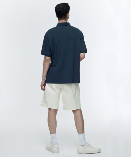MUSINSA STANDARD（ムシンサスタンダード）の「[クールタンダード] リラックスフィット ピケポロシャツ [ターコイズ]（ポロシャツ・メンズ・その他・SMALL/MEDIUM/LARGE/X-LARGE/XX-LARGE）」の5枚目の写真