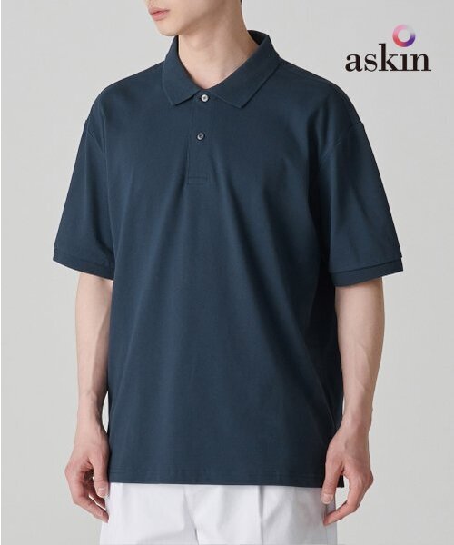 MUSINSA STANDARD（ムシンサスタンダード）の「[クールタンダード] リラックスフィット ピケポロシャツ [ターコイズ]（ポロシャツ・メンズ・その他・SMALL/MEDIUM/LARGE/X-LARGE/XX-LARGE）」の6枚目の写真