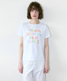 SINOON（シヌーン）の「Every Day Color T-Shirt (White)（Tシャツ/カットソー）」
