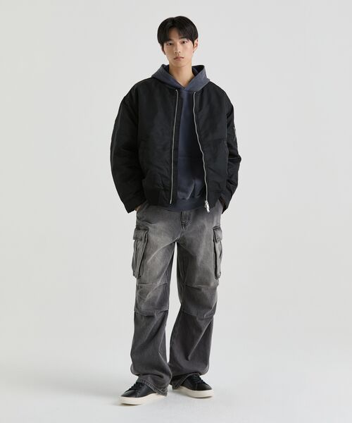 MUSINSA STANDARD（ムシンサスタンダード）の「レザーコートスニーカー Mark 2 [ブラック/ホワイト]（スニーカー・レディース・その他・23cm/23.5cm/24cm/24.5cm/25cm/25.5cm/26cm/26.5cm/27cm/27.5cm/28cm/28.5cm/29cm）」の14枚目の写真