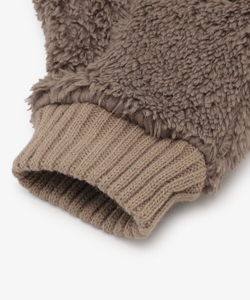 Afternoon Tea(アフタヌーンティー)の「フェイクファーキャップグローブ(手袋・レディース・ブラウン/グレー/ベージュ・ONE SIZE)」の6枚目の写真