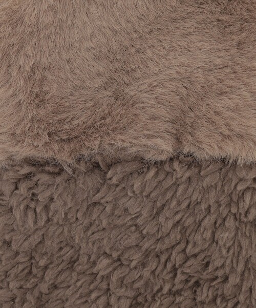 Afternoon Tea(アフタヌーンティー)の「フェイクファーキャップグローブ(手袋・レディース・ブラウン/グレー/ベージュ・ONE SIZE)」の7枚目の写真