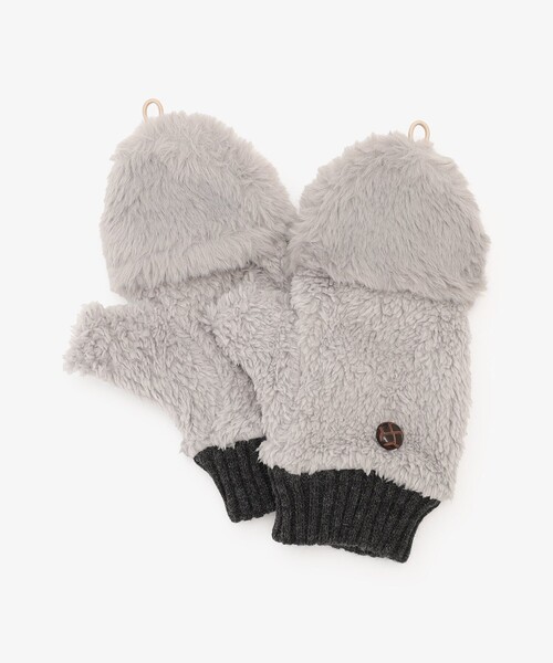 Afternoon Tea(アフタヌーンティー)の「フェイクファーキャップグローブ(手袋・レディース・ブラウン/グレー/ベージュ・ONE SIZE)」の9枚目の写真