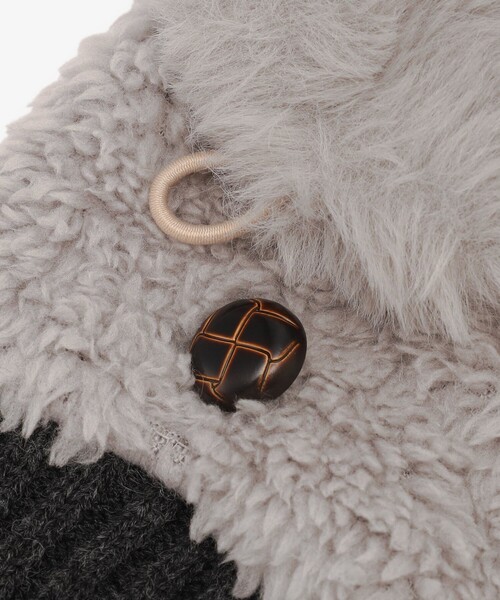 Afternoon Tea(アフタヌーンティー)の「フェイクファーキャップグローブ(手袋・レディース・ブラウン/グレー/ベージュ・ONE SIZE)」の13枚目の写真