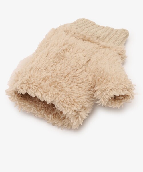 Afternoon Tea(アフタヌーンティー)の「フェイクファーキャップグローブ(手袋・レディース・ブラウン/グレー/ベージュ・ONE SIZE)」の15枚目の写真