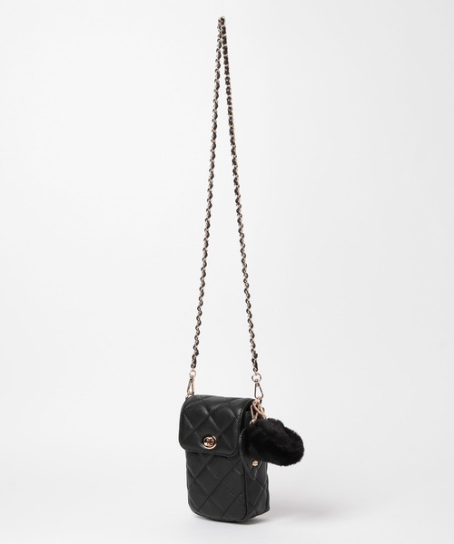 Heather（ヘザー）の「3SETキルティングショルダーBAG　613944（ショルダーバッグ・レディース・アイボリー/ブラック/ベージュ・ONE SIZE）」の3枚目の写真