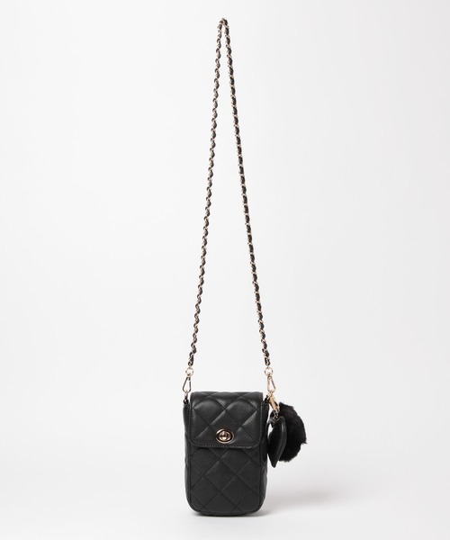 Heather（ヘザー）の「3SETキルティングショルダーBAG　613944（ショルダーバッグ・レディース・アイボリー/ブラック/ベージュ・ONE SIZE）」の4枚目の写真