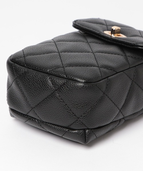 Heather（ヘザー）の「3SETキルティングショルダーBAG　613944（ショルダーバッグ・レディース・アイボリー/ブラック/ベージュ・ONE SIZE）」の8枚目の写真