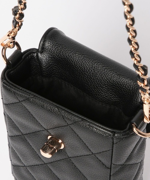 Heather（ヘザー）の「3SETキルティングショルダーBAG　613944（ショルダーバッグ・レディース・アイボリー/ブラック/ベージュ・ONE SIZE）」の10枚目の写真