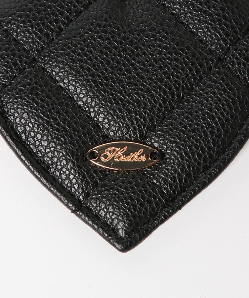 Heather（ヘザー）の「3SETキルティングショルダーBAG　613944（ショルダーバッグ・レディース・アイボリー/ブラック/ベージュ・ONE SIZE）」の14枚目の写真