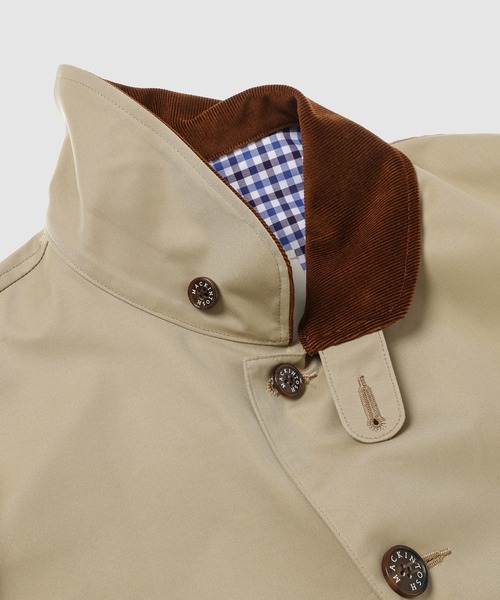 eYe JUNYA WATANABE MAN（アイジュンヤワタナベマン）の「『MACKINTOSH』 W-NAME  BALMACAAN COAT（ステンカラーコート・メンズ・ベージュ・M/S）」の4枚目の写真