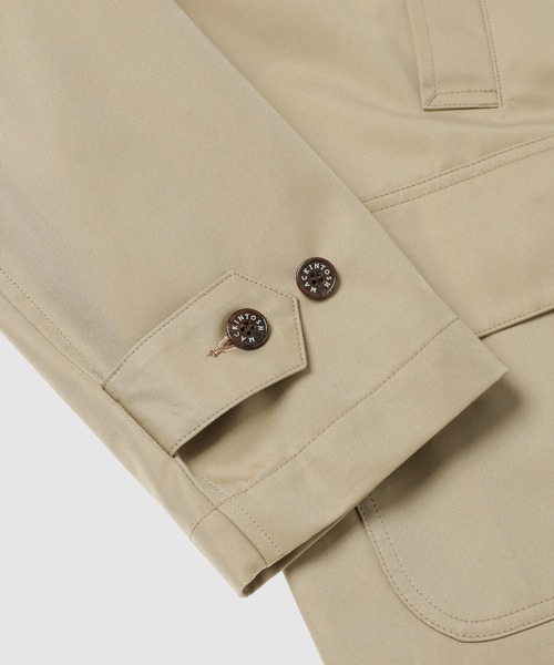 eYe JUNYA WATANABE MAN（アイジュンヤワタナベマン）の「『MACKINTOSH』 W-NAME  BALMACAAN COAT（ステンカラーコート・メンズ・ベージュ・M/S）」の6枚目の写真