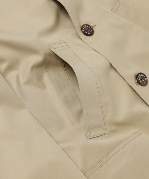 eYe JUNYA WATANABE MAN（アイジュンヤワタナベマン）の「『MACKINTOSH』 W-NAME  BALMACAAN COAT（ステンカラーコート・メンズ・ベージュ・M/S）」の8枚目の写真