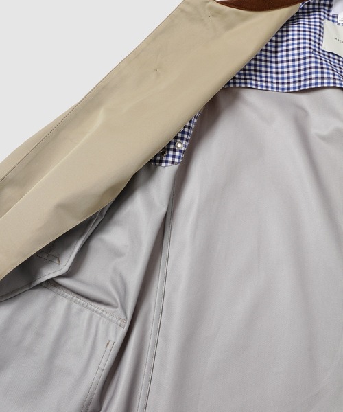 eYe JUNYA WATANABE MAN（アイジュンヤワタナベマン）の「『MACKINTOSH』 W-NAME  BALMACAAN COAT（ステンカラーコート・メンズ・ベージュ・M/S）」の10枚目の写真