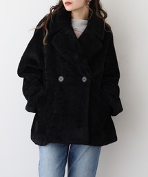 EGLANTINE ボアハーフコート