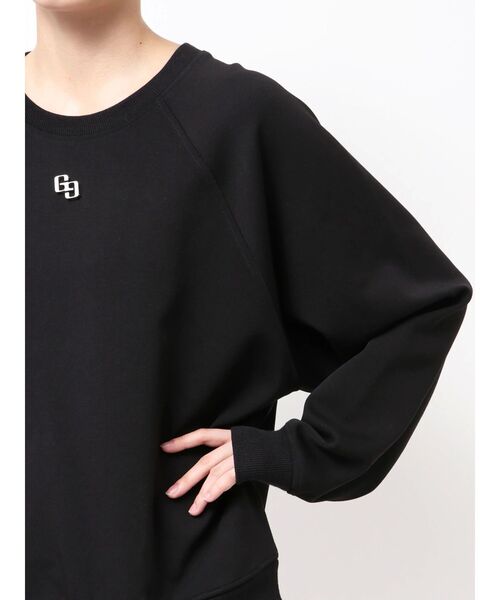 GYDA（ジェイダ）の「BUDDYED BUNNY STUDS BIGプルオーバー（スウェット・レディース・ブラック/オフホワイト・FREE）」の16枚目の写真