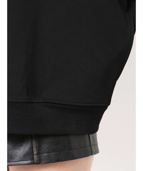 GYDA（ジェイダ）の「BUDDYED BUNNY STUDS BIGプルオーバー（スウェット・レディース・ブラック/オフホワイト・FREE）」の18枚目の写真