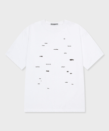 テオドール メンズ スタンダード 半袖Tシャツ ホワイト