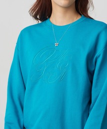 ONEXONE（ワンフォーワン）の「ONEXONE/ワンフォーワン LOGO CREWNECK ビッグロゴ クルーネックスウェット（スウェット・メンズ）」