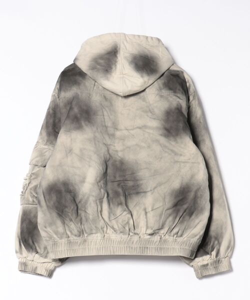 Never mind the XU（ネバーマインドザエックスユー）の「【Never mind the XU】damage hood jacket / 【ネバーマインド ザ エックスユー】ダメージフードジャケット（ブルゾン・メンズ・アイボリー・ONE SIZE）」の15枚目の写真
